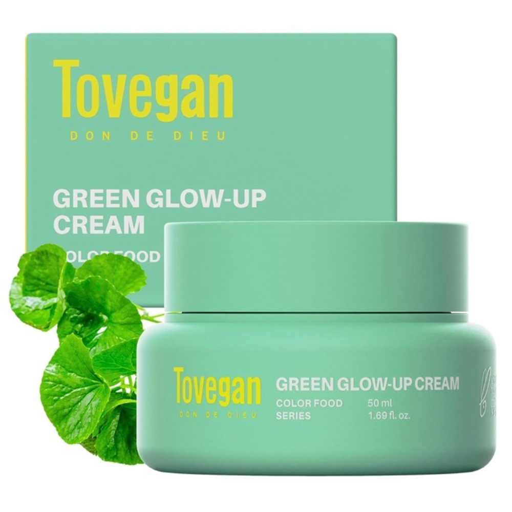 Tovegan Green Glow-Up Cream new